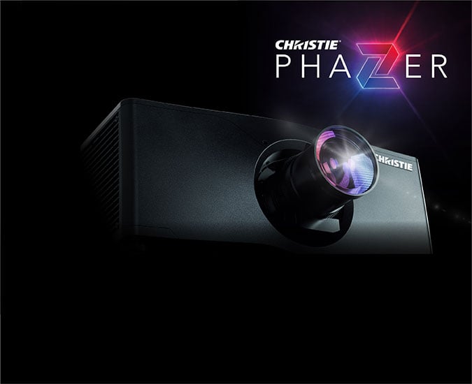 Projector and the Phazer logo