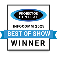Projector Central InfoComm Best of Show 2025 award